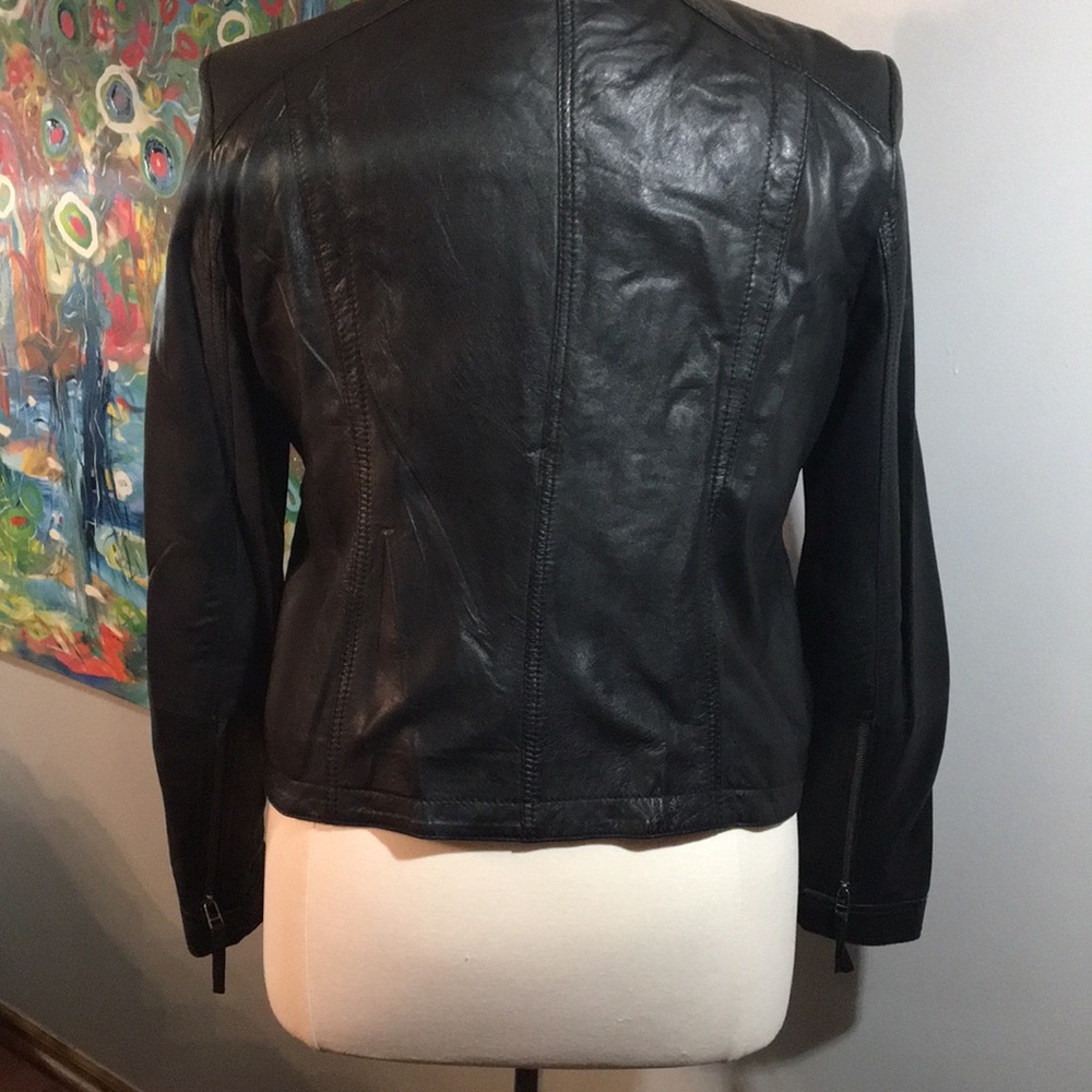 Black Leather Jacket - Picture 6 of 12